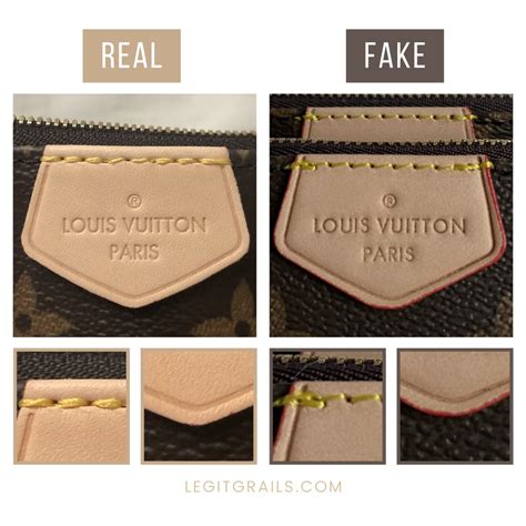 fake louis vuitton vs real bag black|authentic louis vuitton stamp.